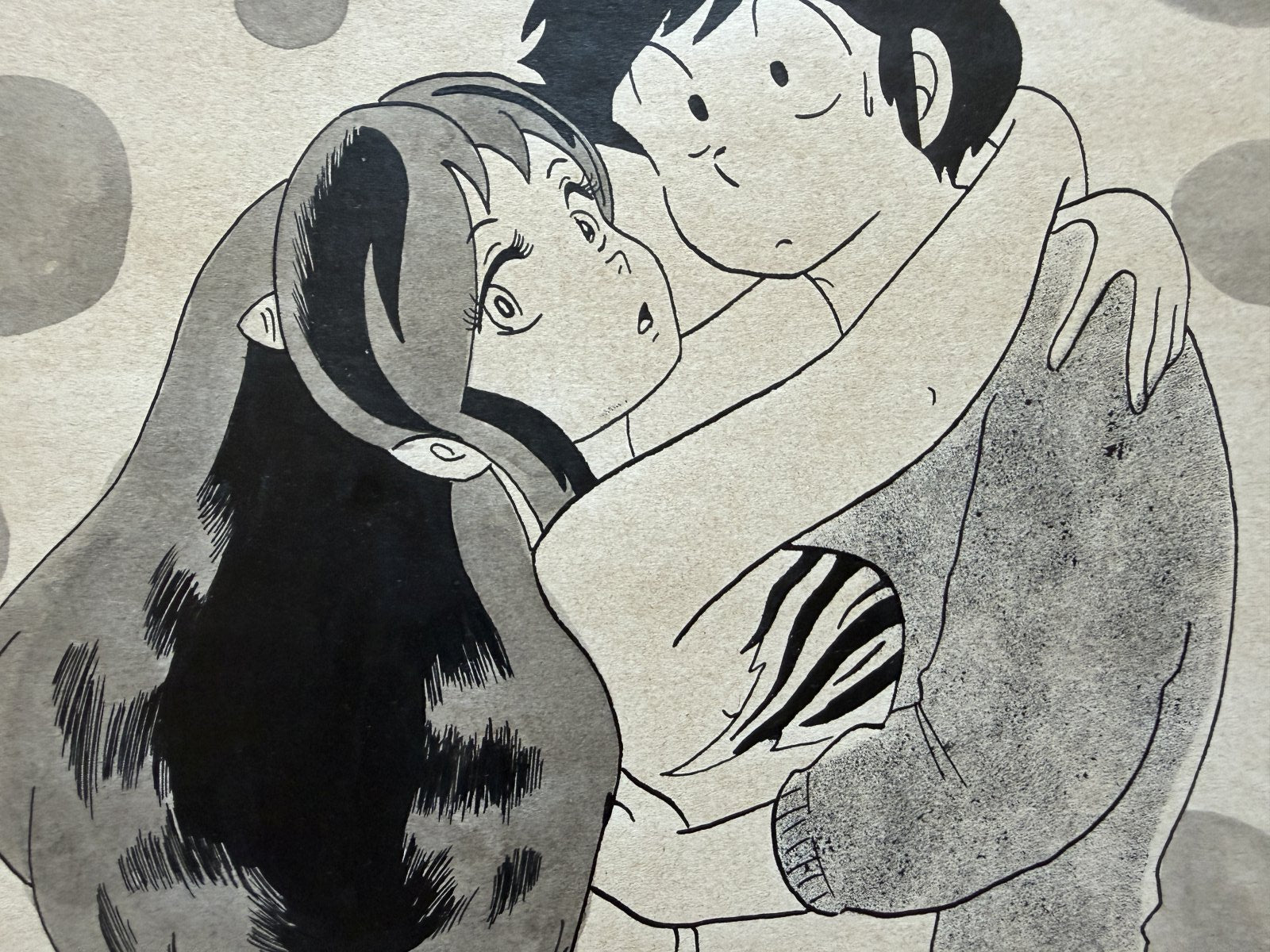 Dialogue balloons and text detail from Urusei Yatsura Scene