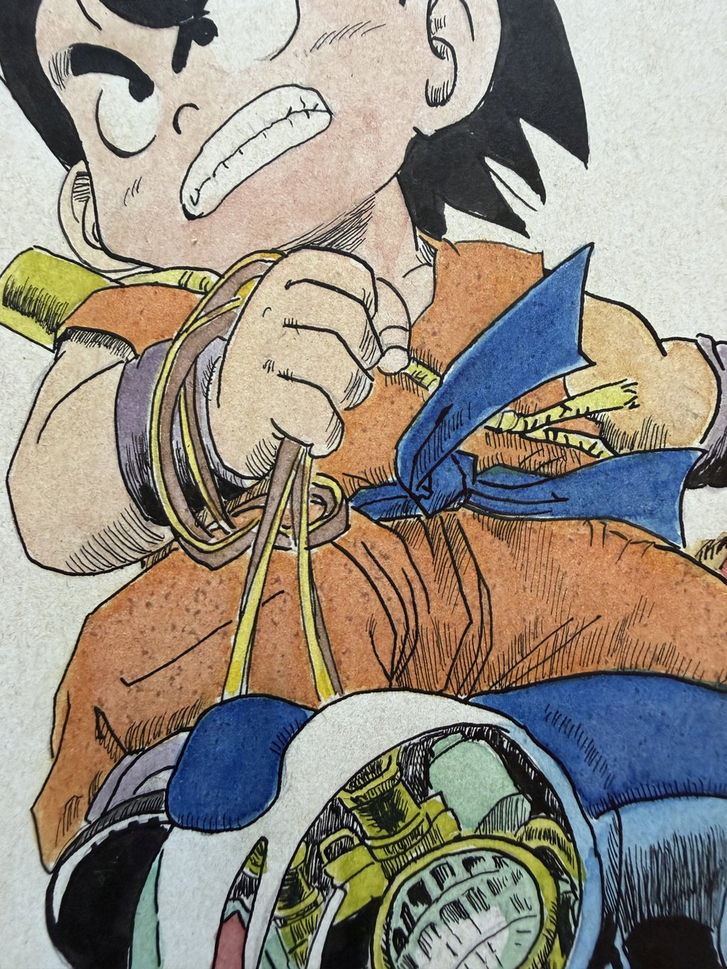 Detail view 6 of Dragon Ball Scene | Showa Era Manga Art