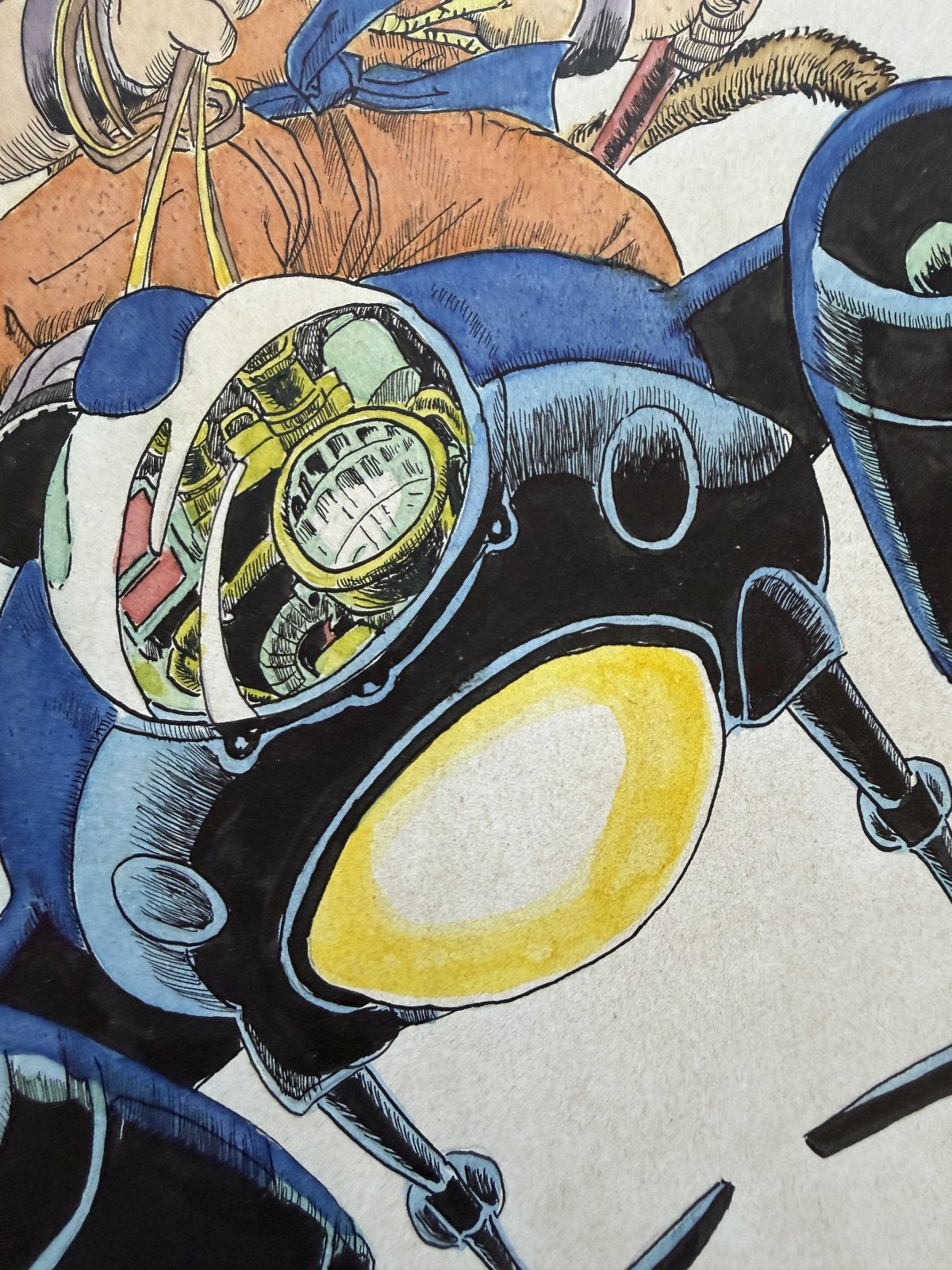 Detail view 8 of Dragon Ball Scene | Showa Era Manga Art