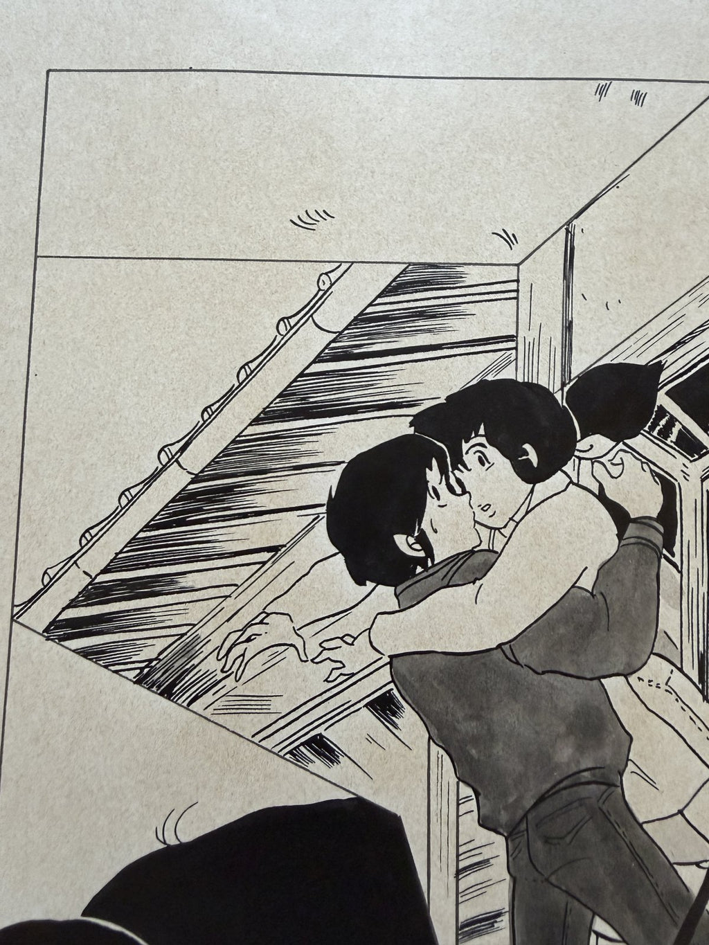 Detail view 7 of Maison Ikkoku Scene | Showa Era Manga Art
