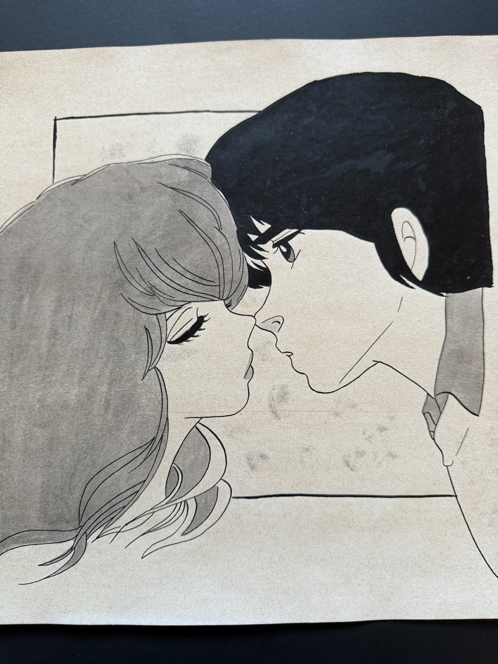 Black backing board and protective packaging of Maison Ikkoku Scene