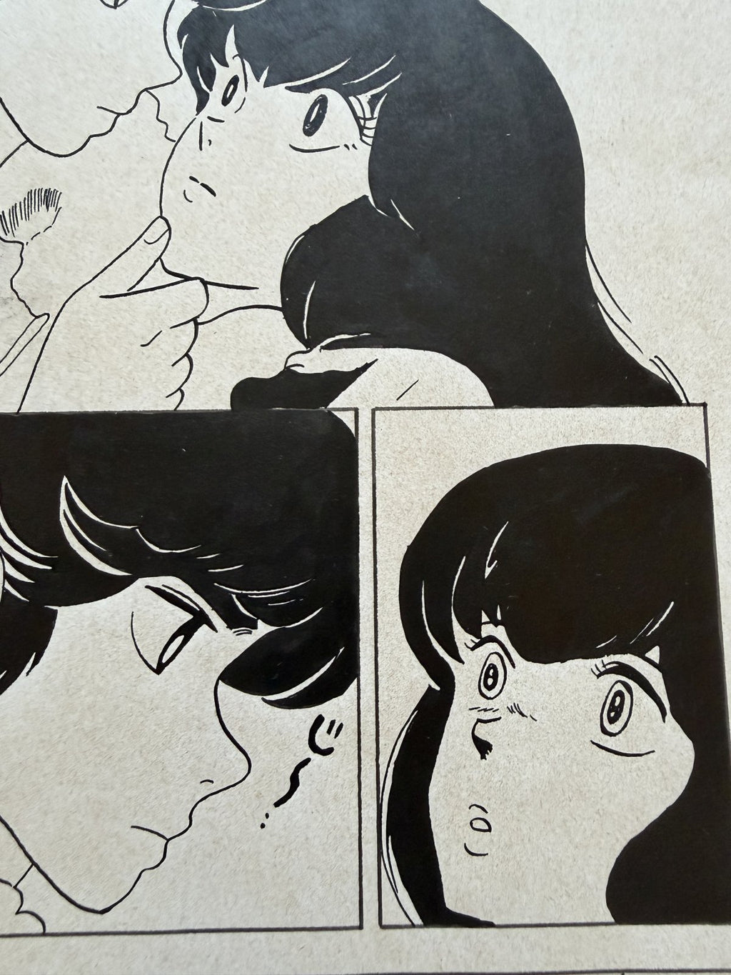 Detail view 7 of Kyoko Portrait | Showa Era Manga Art