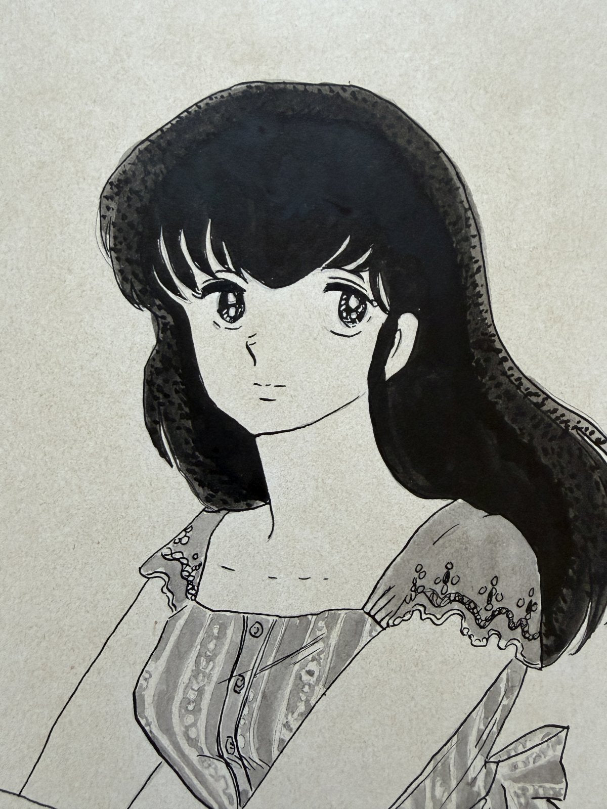 Full scene view of Maison Ikkoku Scene | Vintage Manga Reproduction