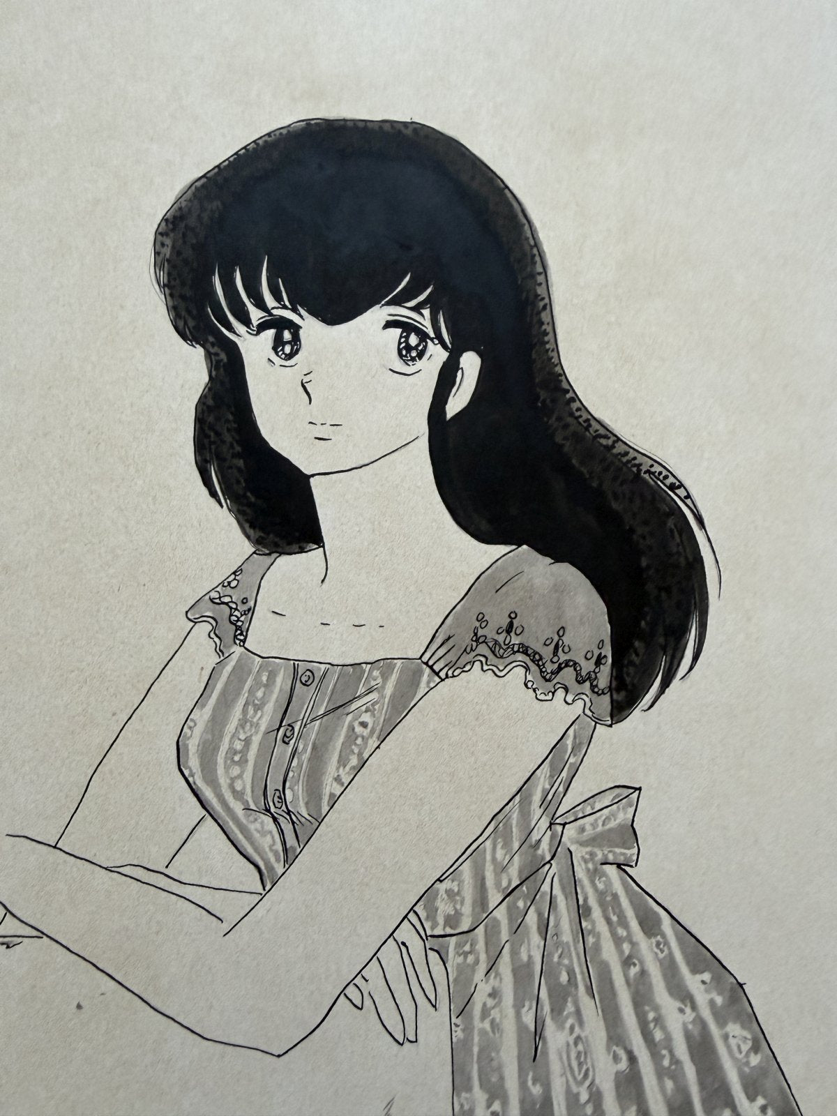 Dialogue balloons and text detail from Maison Ikkoku Scene