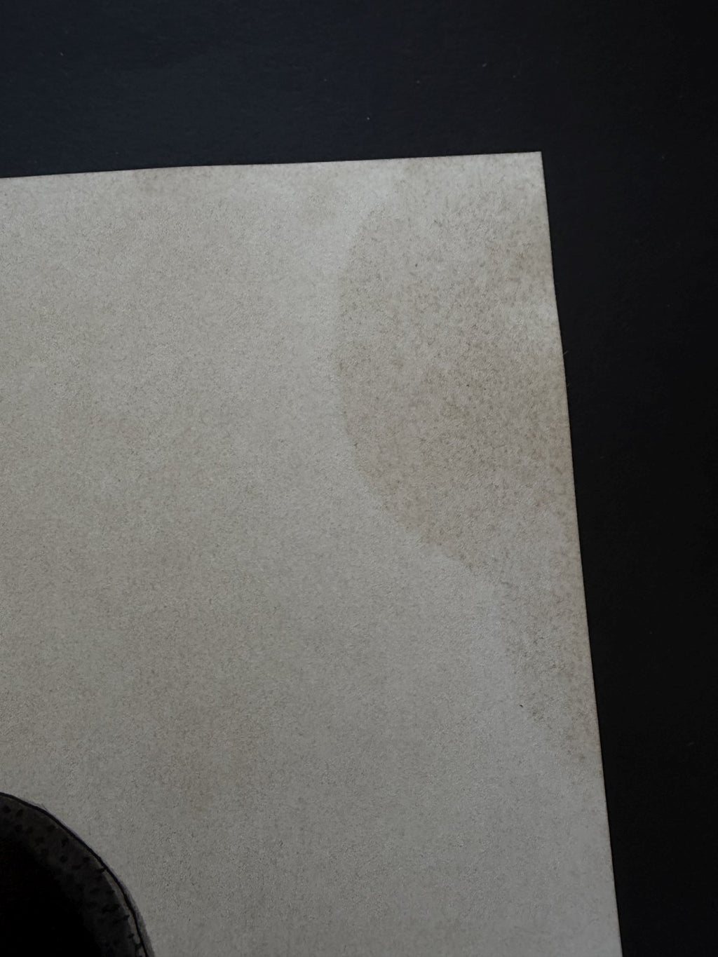 Black backing board and protective packaging of Maison Ikkoku Scene