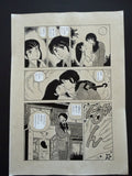 Rumiko Takahashi Maison Ikkoku Scene | Douga-Style Hand-Drawn Vintage Manga Art
