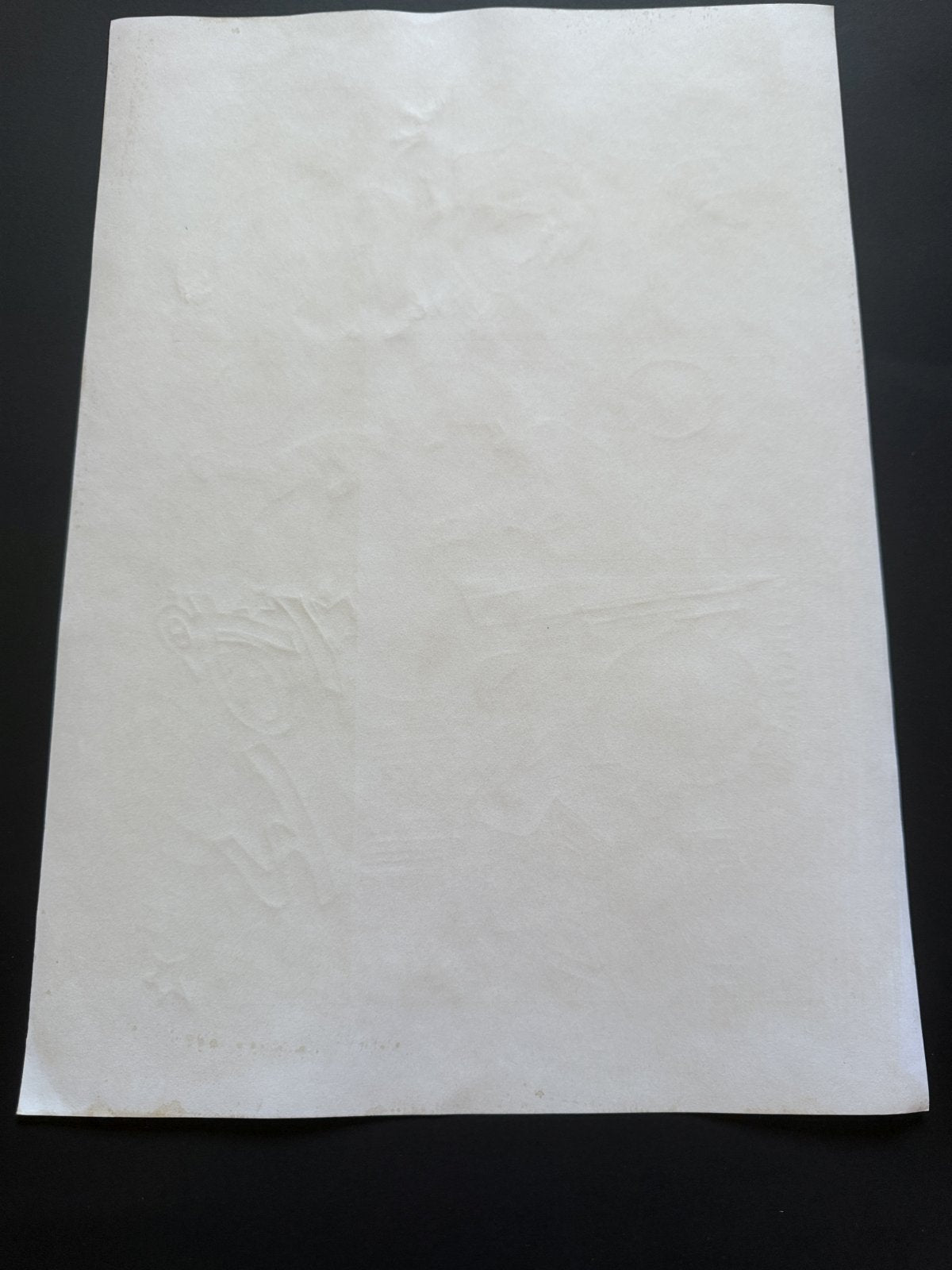 Black backing board and protective packaging of Maison Ikkoku Scene