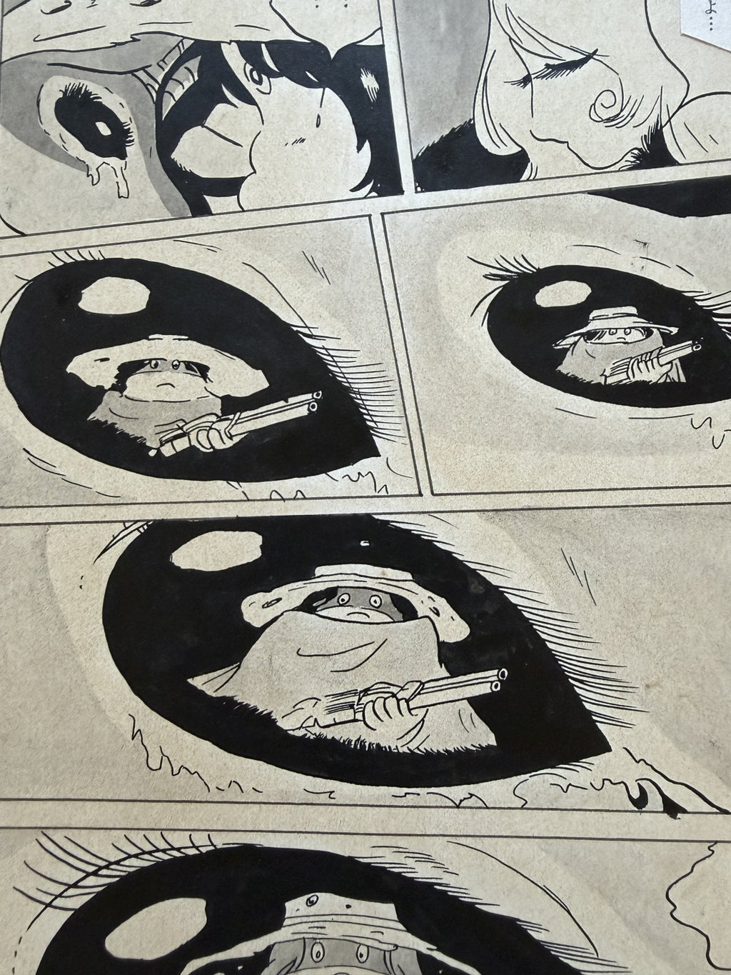 Detail view 6 of Galaxy Express 999 Scene | Showa Era Manga Art
