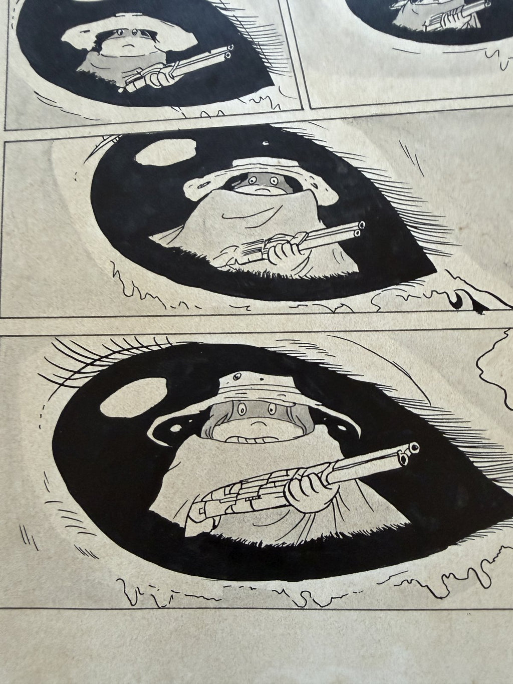 Detail view 7 of Galaxy Express 999 Scene | Showa Era Manga Art