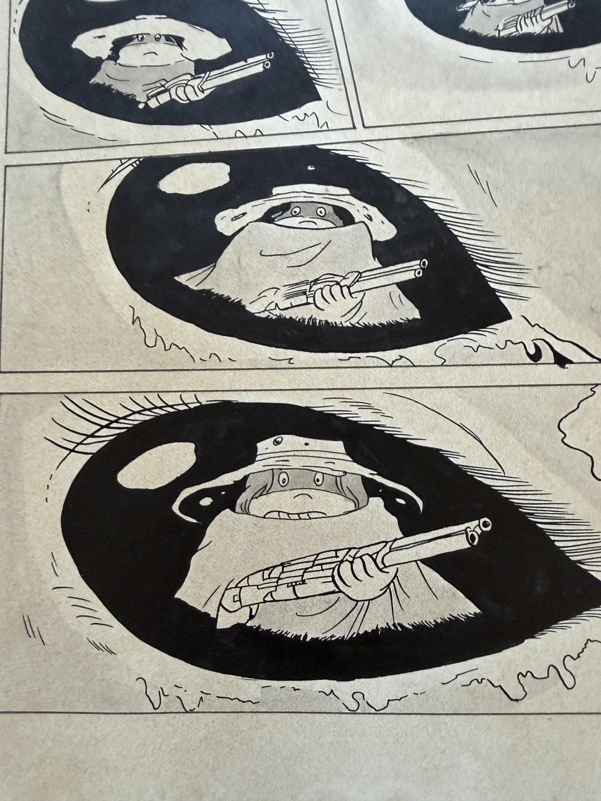 Detail view 7 of Galaxy Express 999 Scene | Showa Era Manga Art