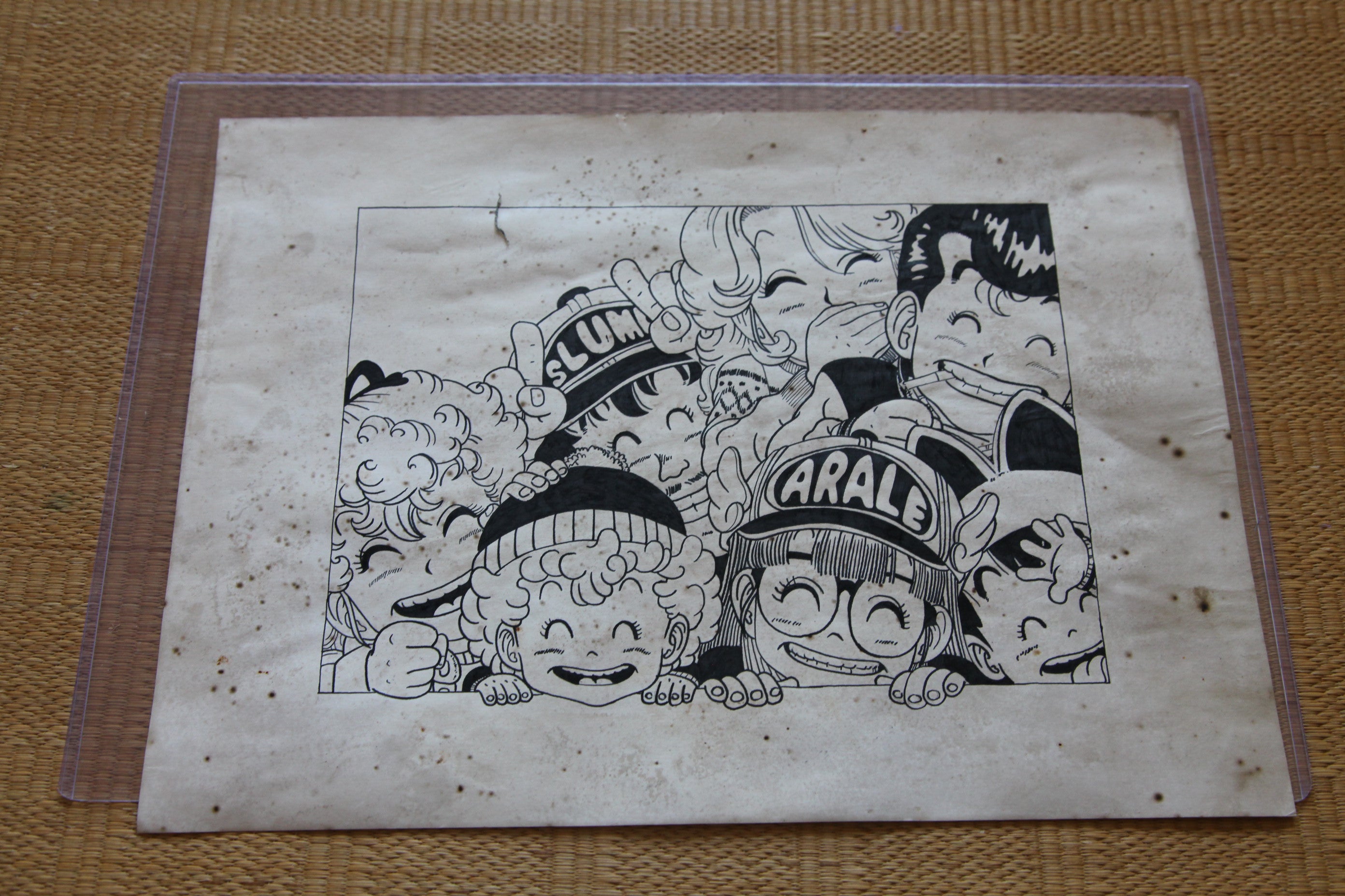 Detail view 8 of Arale Norimaki Portrait Lum Alien Princess | Showa Era Manga Art