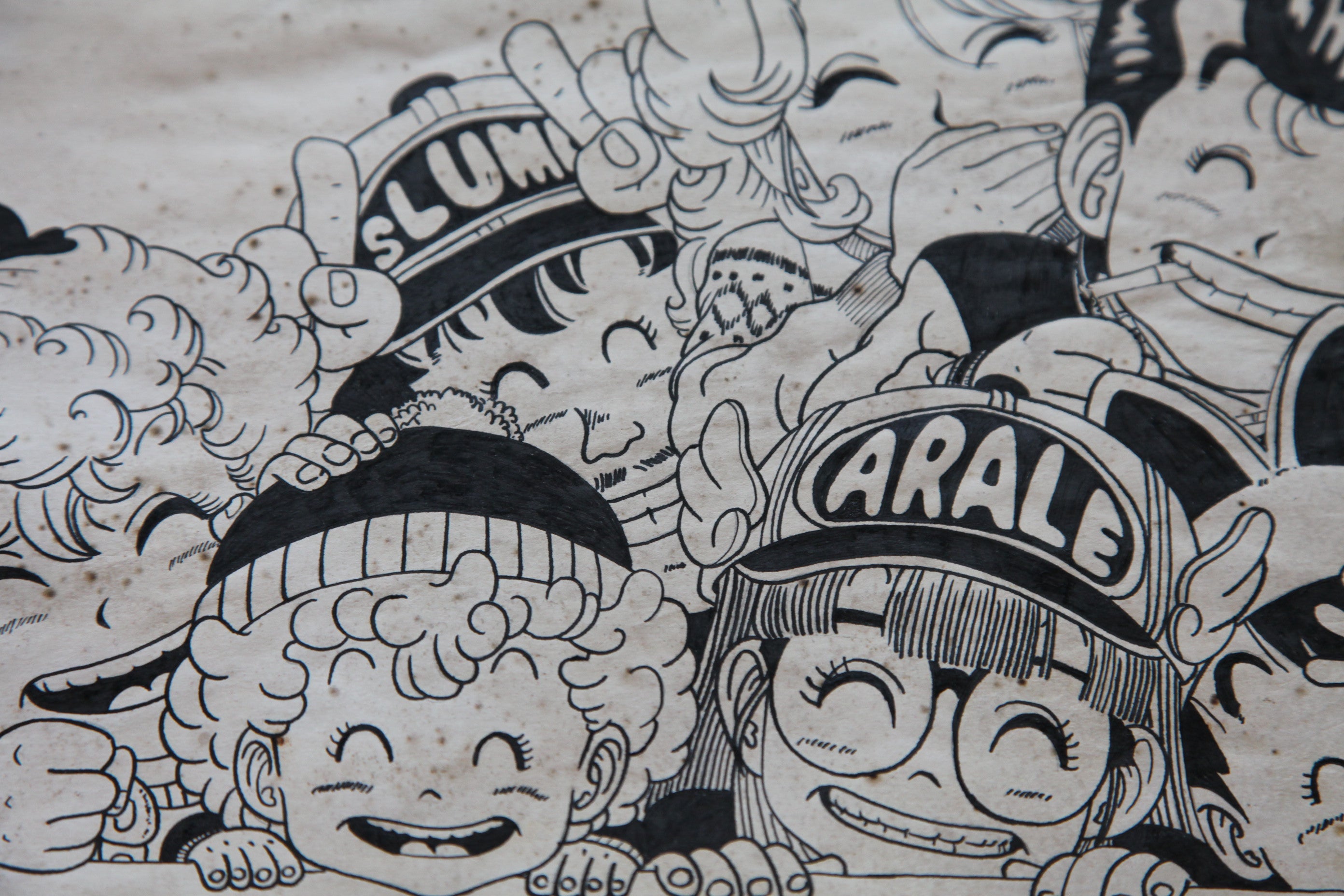 Detail view 11 of Arale Norimaki Portrait Lum Alien Princess | Showa Era Manga Art