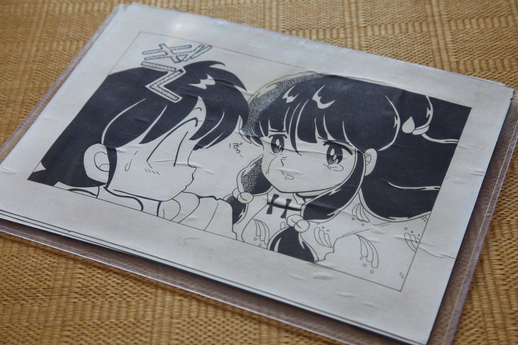Aged Manga protective sleeve packaging for flat mail shipping