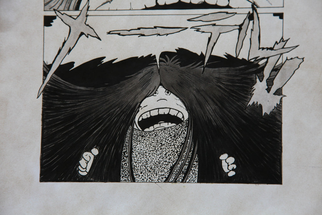 Detail view 6 of Galaxy Express 999 Scene | Showa Era Manga Art
