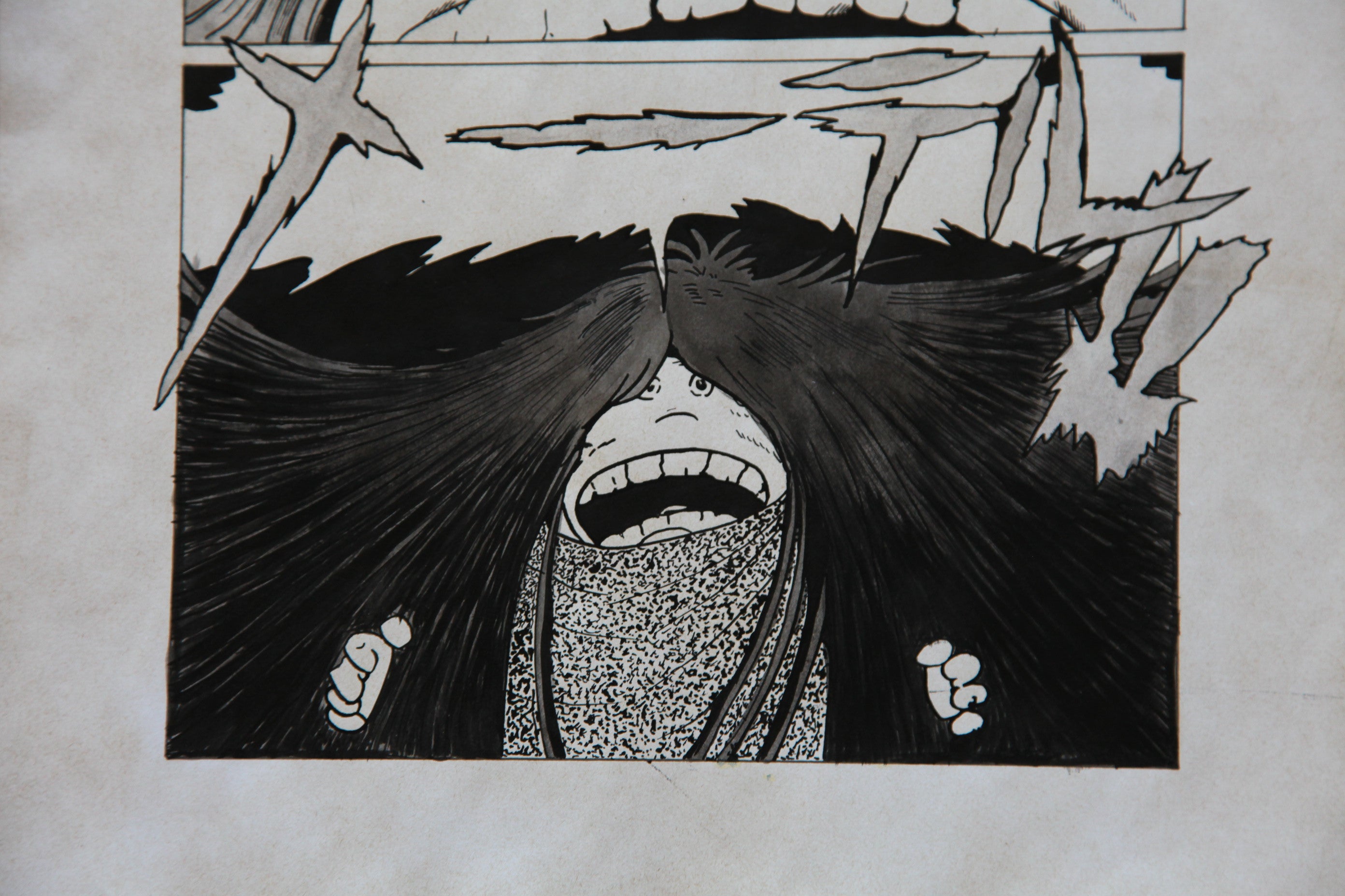Detail view 6 of Galaxy Express 999 Scene | Showa Era Manga Art