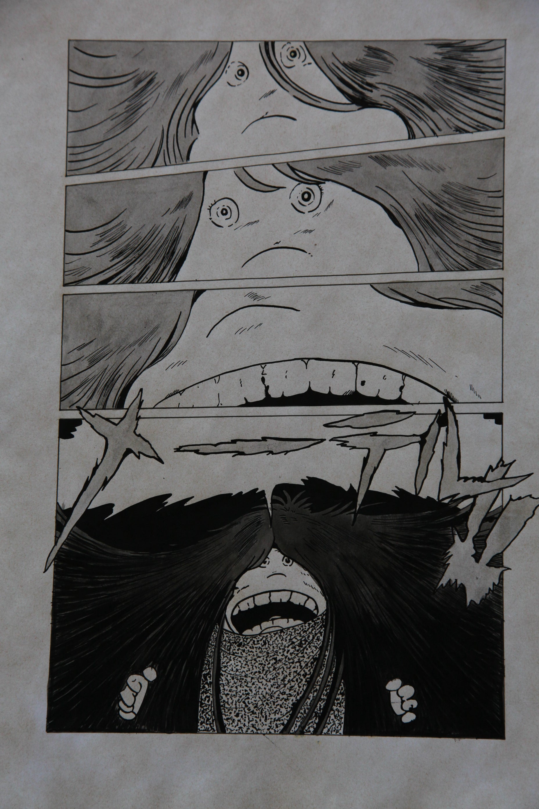 Detail view 7 of Galaxy Express 999 Scene | Showa Era Manga Art