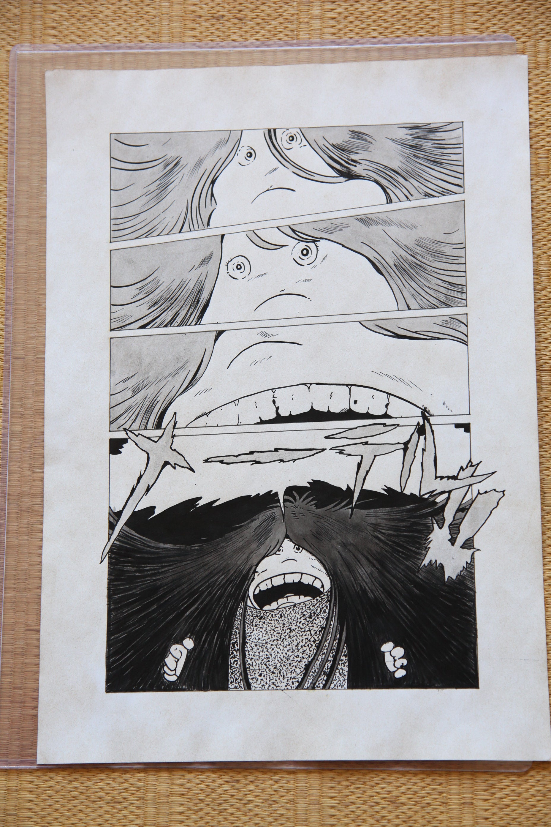 Detail view 9 of Galaxy Express 999 Scene | Showa Era Manga Art