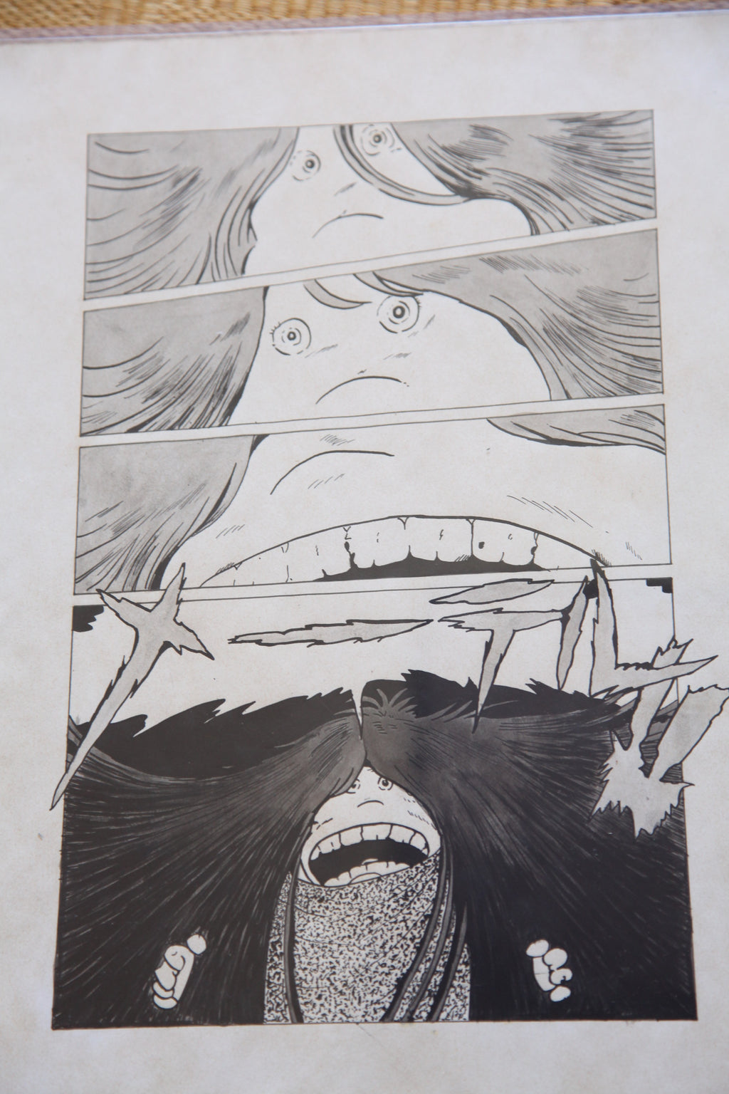 Detail view 10 of Galaxy Express 999 Scene | Showa Era Manga Art