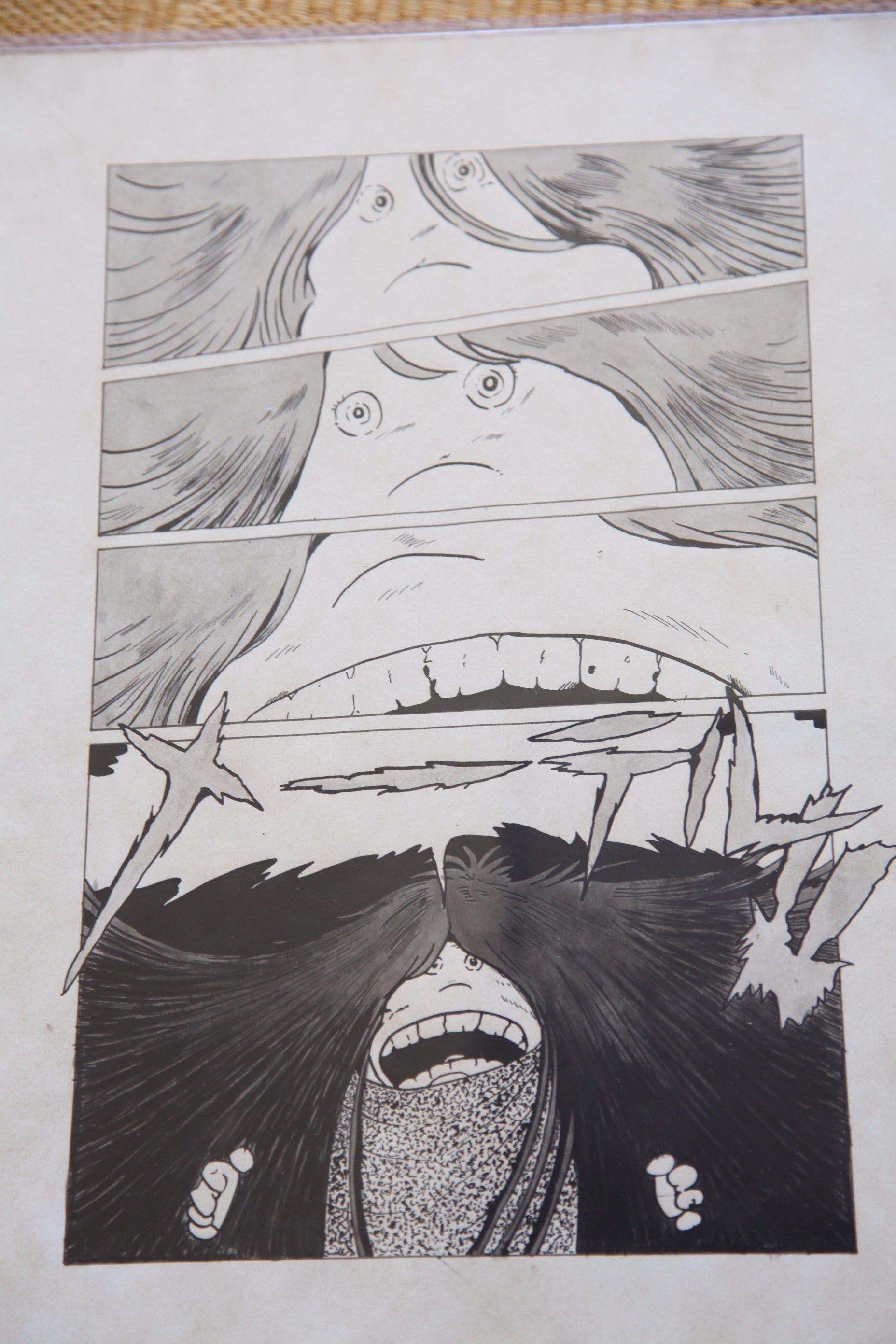 Detail view 10 of Galaxy Express 999 Scene | Showa Era Manga Art