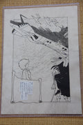 Leiji Matsumoto Captain Harlock Portrait | Douga-Style Hand-Drawn Vintage Manga Art