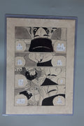 Leiji Matsumoto Galaxy Express 999 Scene | Douga-Style Hand-Drawn Vintage Manga Art